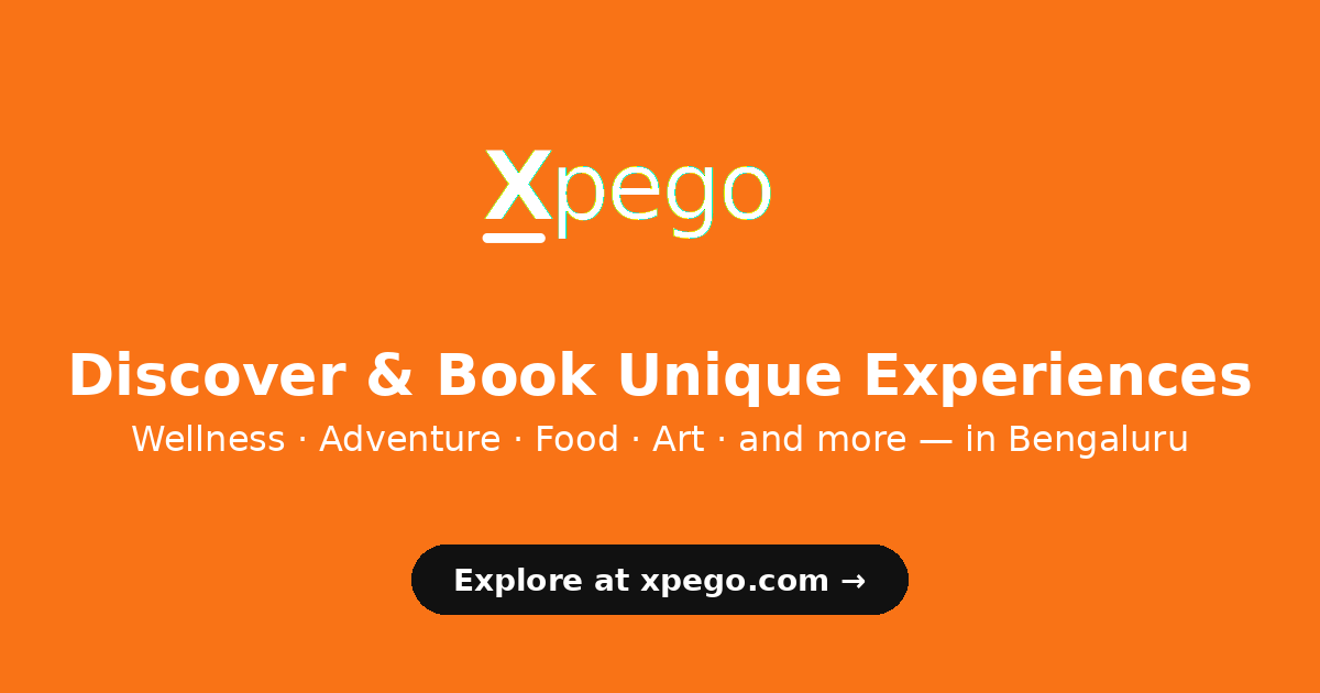 A couple on an experience-based date in Bengaluru, booked through Xpego